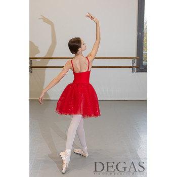 jeune danseuse ballerine en tutu plateau et pointes classique Stock Photo